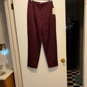 a new day Men's Deep Burgundy Dress Pants
